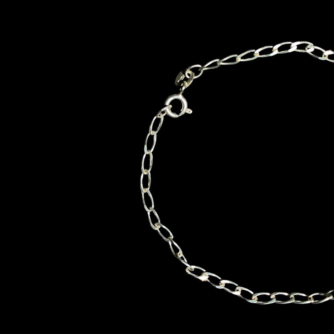 Linear Frame Chain | Plata Ley .925