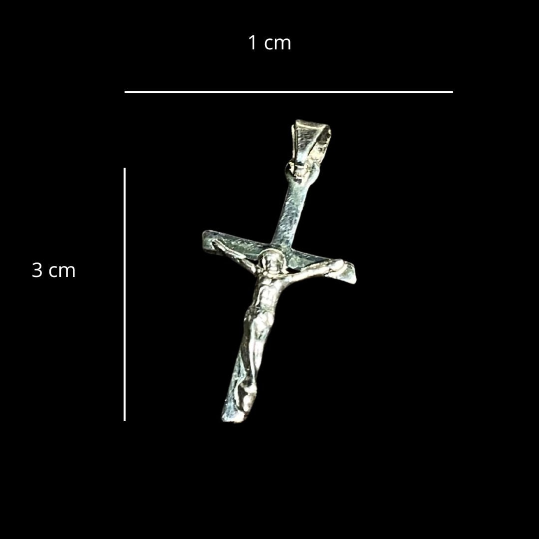 Clyde Crucifix | Plata Ley .925