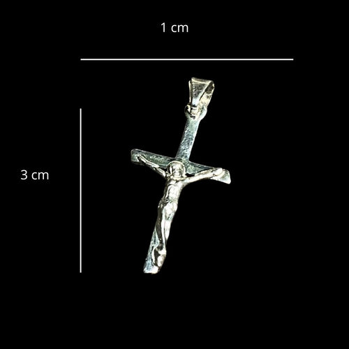 Clyde Crucifix | Plata Ley .925